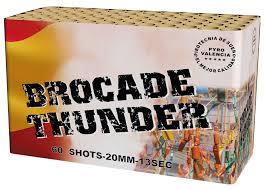 Pyro valencia Brocade thunder vuurwerk kopen in België